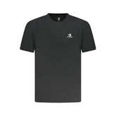 Converse Black Cotton Men T-Shirt